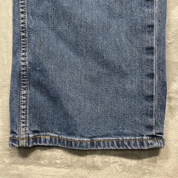 Levi Strauss & Co Mens Jeans 559 W42 L32 Blue Denim Straight Leg Casual - Picture 2 of 12